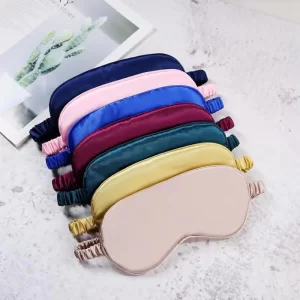 Faux Silk Sleeping Eye Mask Dream Night Mask Cover Soft Relax Eyes Bandage Nap To Sleep Better For Women Men Nap Heath Relaxed