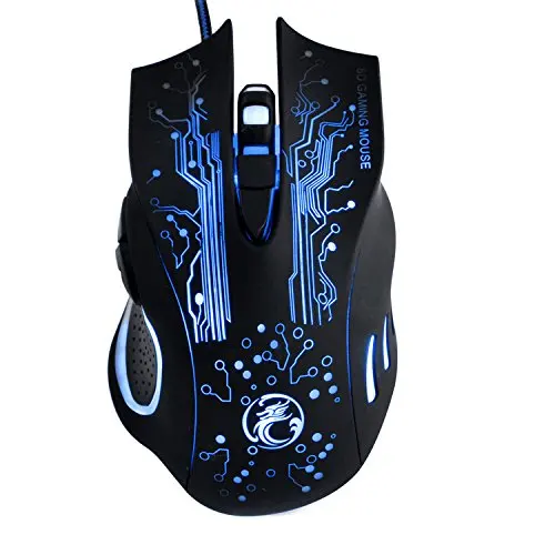 X9 3200DPI E-Sports Wired Gaming Mouse LED Optical 6D Mute USB For PC Computer Laptop - 图片 2