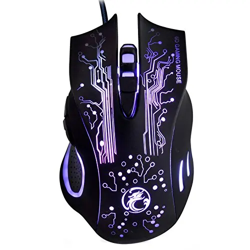 X9 3200DPI E-Sports Wired Gaming Mouse LED Optical 6D Mute USB For PC Computer Laptop - 图片 3