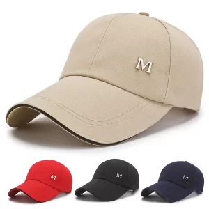 Summer Baseball Caps Men Women Cotton Embroidery Snapback Hip-Hop Sport Fishing Golf Sun Hats Casual Long Brim Sunscreen Caps