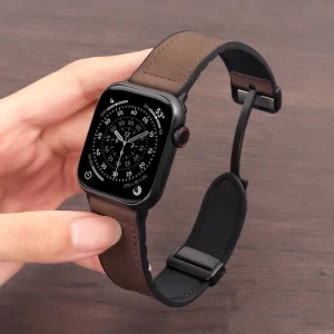 Genuine Leather Strap for Apple watch band 11 46mm 42mm 44mm 40mm 45mm 41mm bracelet iWatch series 10 9 8 7 SE3 ultra 3 2 49mm