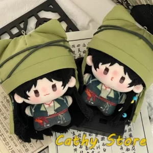 10cm Plush Doll Where Winds Meet Clear Wave Series Game Peripheral Figures Model Cute Cotton Doll Soft Pendant Decor Toys Gifts