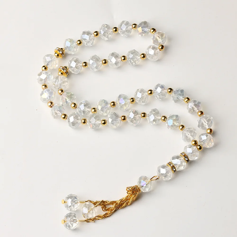 Tasbih 33beads 10mm crystal bracelet Islamic prayer beads Muslim prayer Misbaha Praise beads for men or women Wholesale - 图片 2