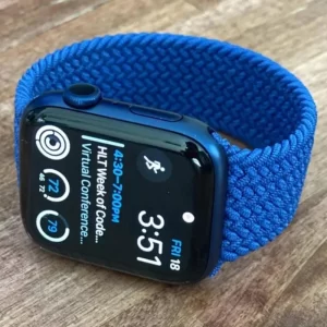 Braided Solo Strap For Apple Watch Band 44mm 40mm 45mm 49mm 41mm Nylon Correa Bracelet iWatch series 9 8 7 6 5 SE Ultra2 3 10 11
