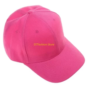 Y5GC Baseball Adjustable Size Outdoor Sports Unisex Bright Solid Color Hat